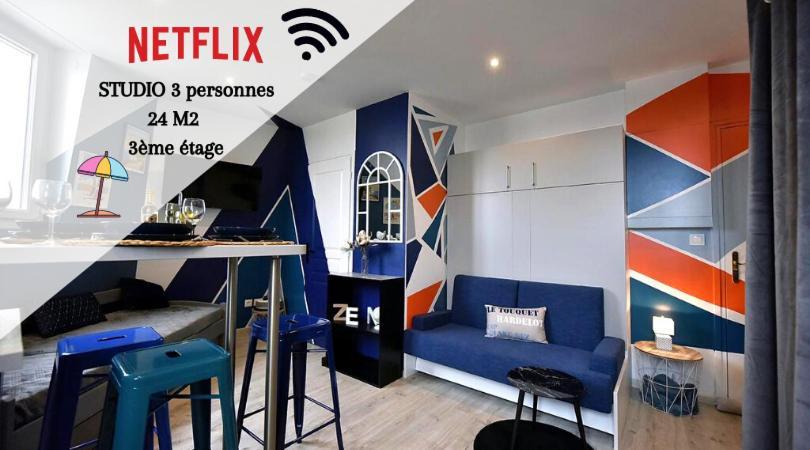 Studio L'Echappee Bleue - 250M De La Plage Berck Екстериор снимка
