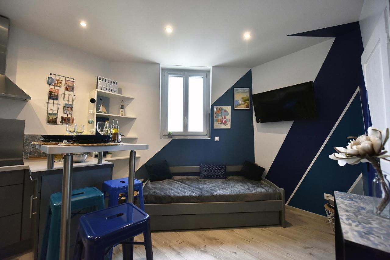 Studio L'Echappee Bleue - 250M De La Plage Berck Екстериор снимка